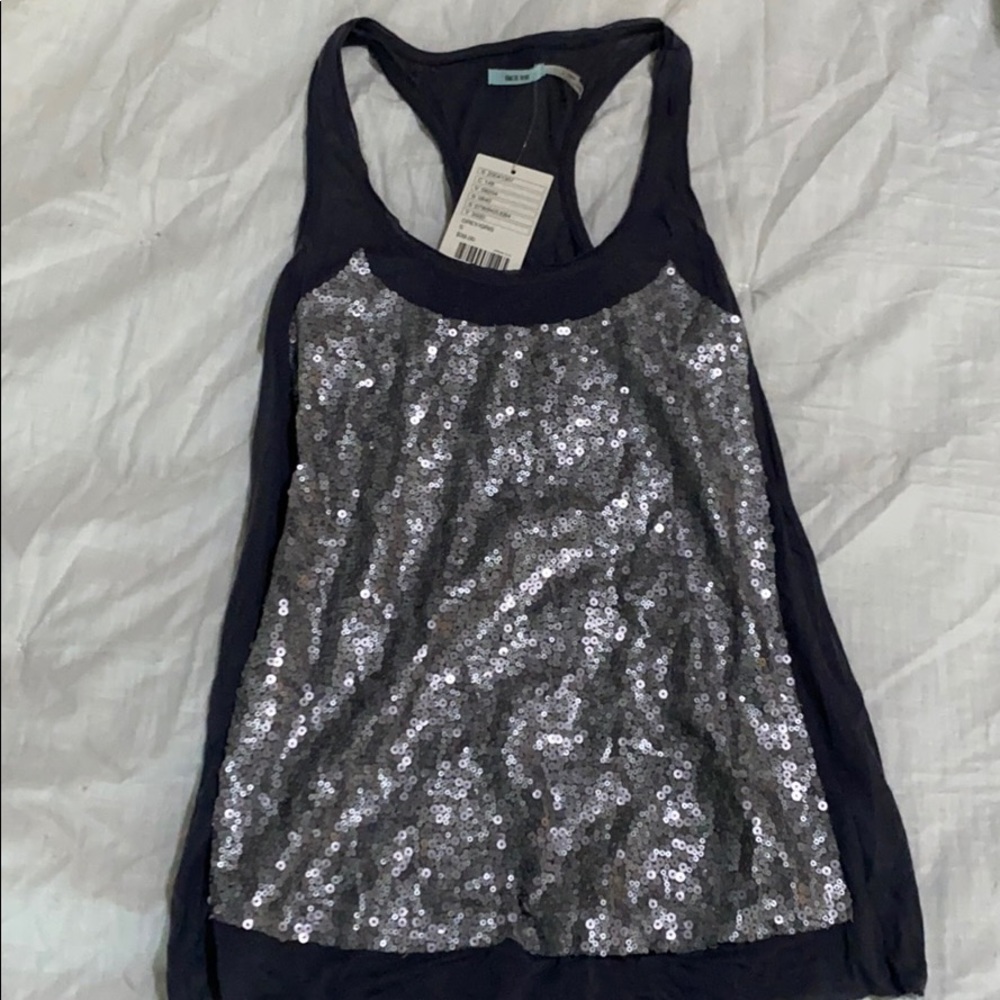 Urban Outfitters Sequin Tank